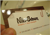 1000 Spot UV Business Cards Double-sided